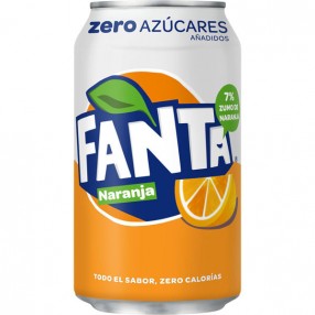 FANTA Zero naranja lata 33 cl